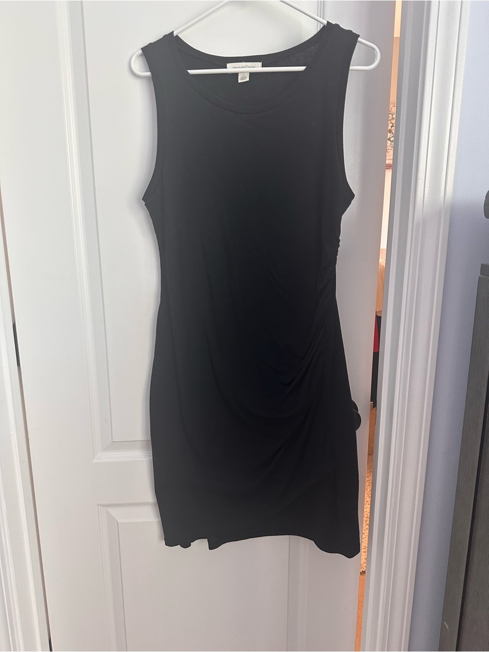 Treasure & Bond Black Sleeveless Mini Dress
